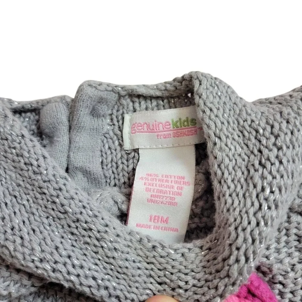 OshKosh sweater dress 18 months